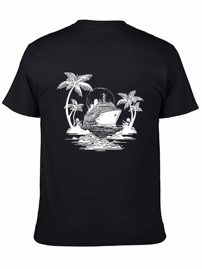 Cruise Ship Graphic T-Shirt - Island Getaway