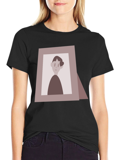 Retro Portrait Graphic T-Shirt