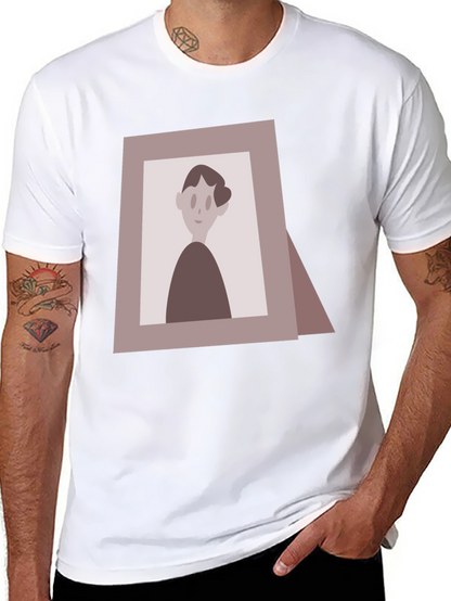 Retro Portrait Graphic T-Shirt