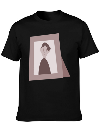 Retro Portrait Graphic T-Shirt