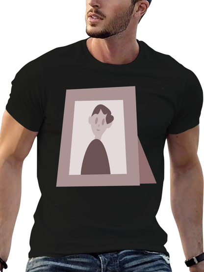 Retro Portrait Graphic T-Shirt