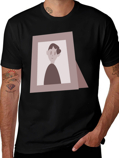 Retro Portrait Graphic T-Shirt