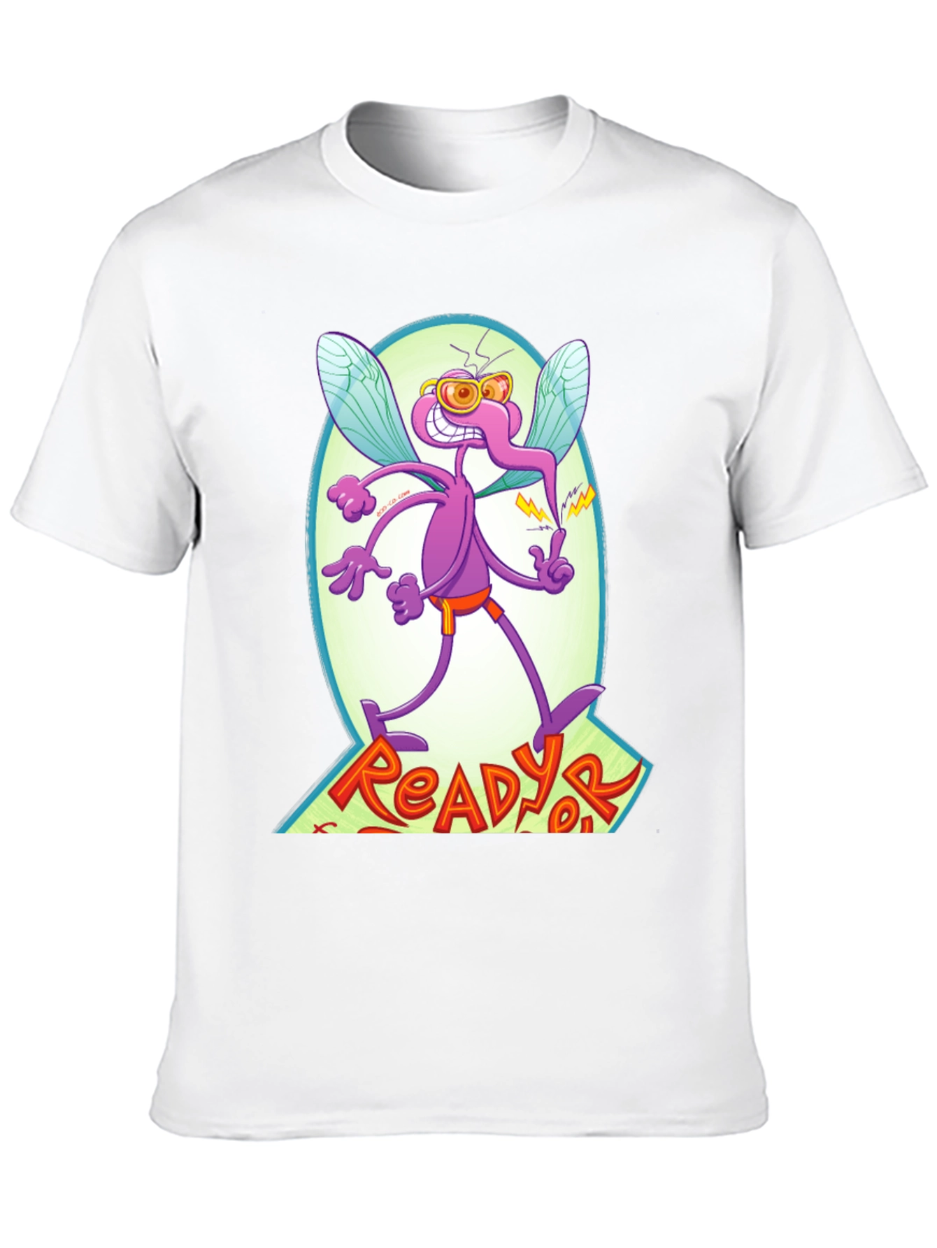 ReadyorNot! Graphic T-Shirt - Retro Cartoon Design
