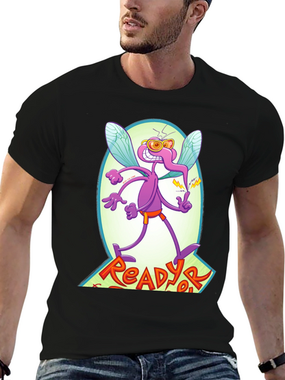 ReadyorNot! Graphic T-Shirt - Retro Cartoon Design