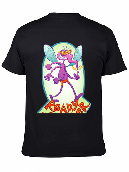 ReadyorNot! Graphic T-Shirt - Retro Cartoon Design