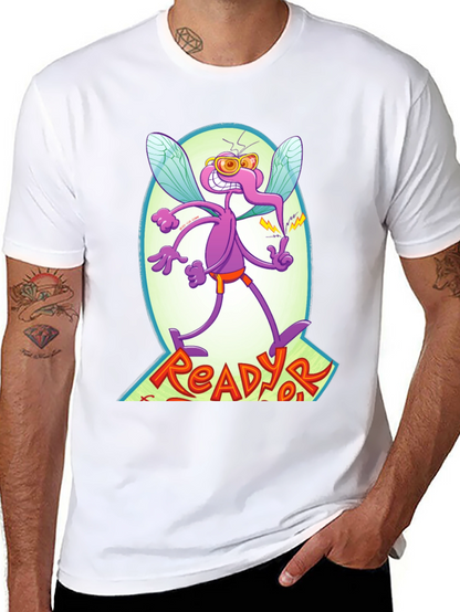 ReadyorNot! Graphic T-Shirt - Retro Cartoon Design