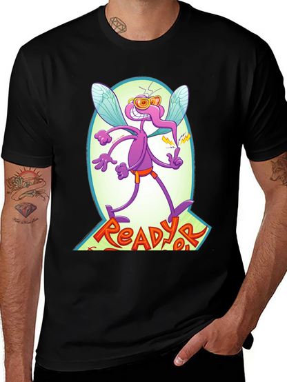 ReadyorNot! Graphic T-Shirt - Retro Cartoon Design