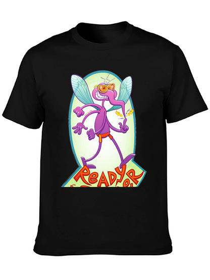 ReadyorNot! Graphic T-Shirt - Retro Cartoon Design