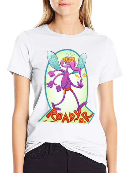 ReadyorNot! Graphic T-Shirt - Retro Cartoon Design
