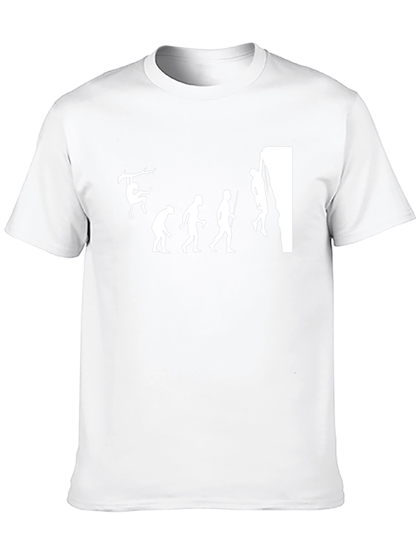 Evolution Climbing T-Shirt Black Cotton Tee