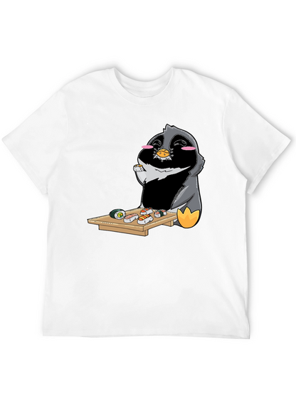 Sushi Penguin Graphic Tee