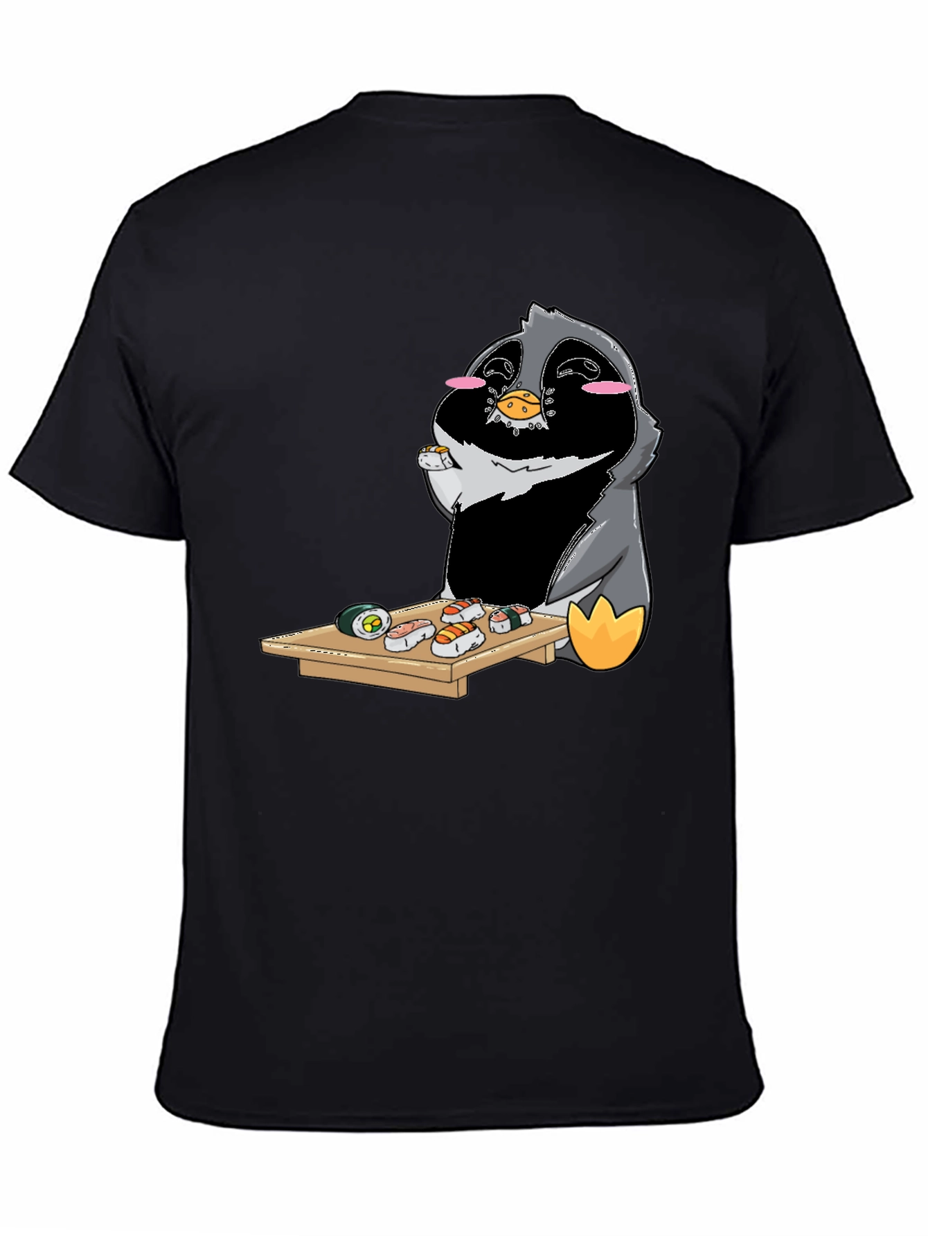 Sushi Penguin Graphic Tee