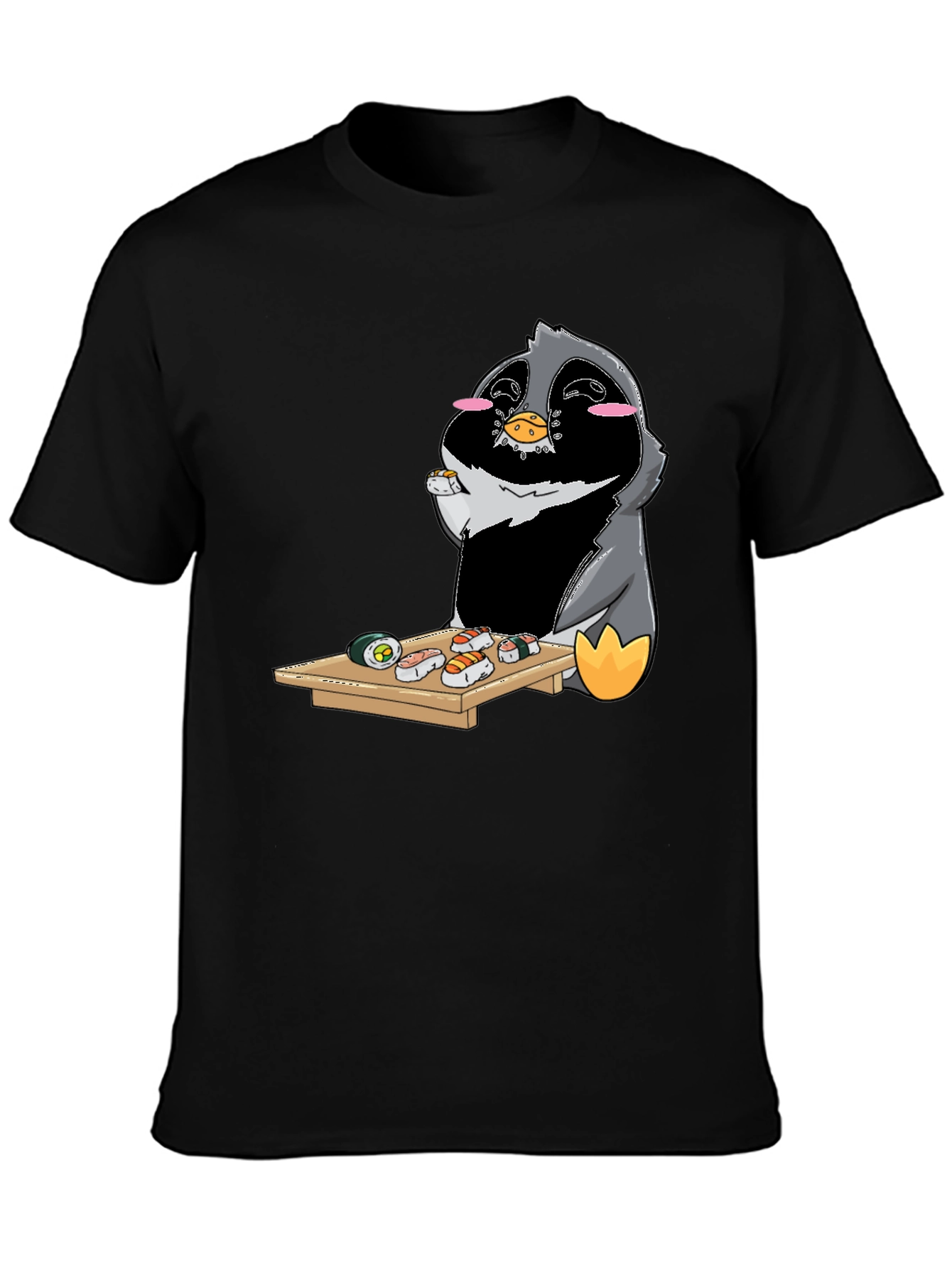 Sushi Penguin Graphic Tee
