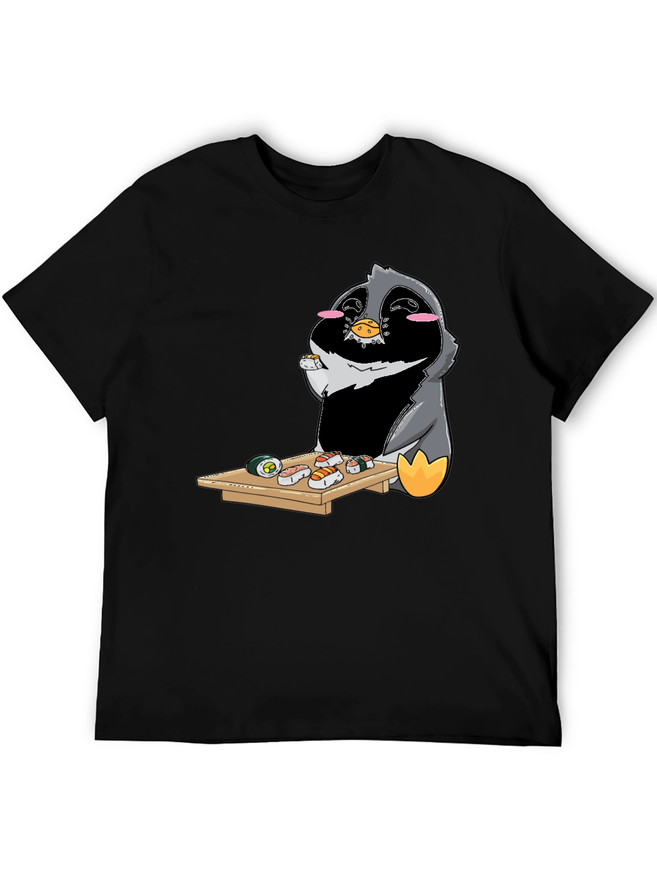 Sushi Penguin Graphic Tee