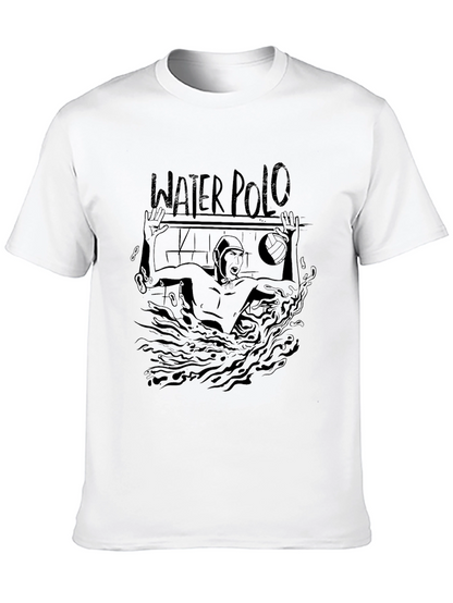 Water Polo Graphic T-Shirt for Athletes
