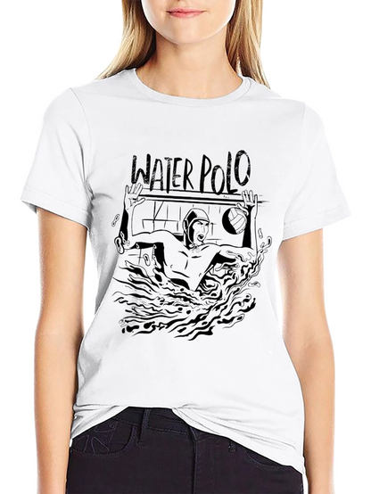 Water Polo Graphic T-Shirt for Athletes