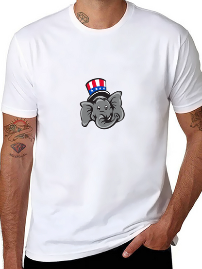 Elephant Political Tee - USA Pride
