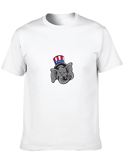 Elephant Political Tee - USA Pride