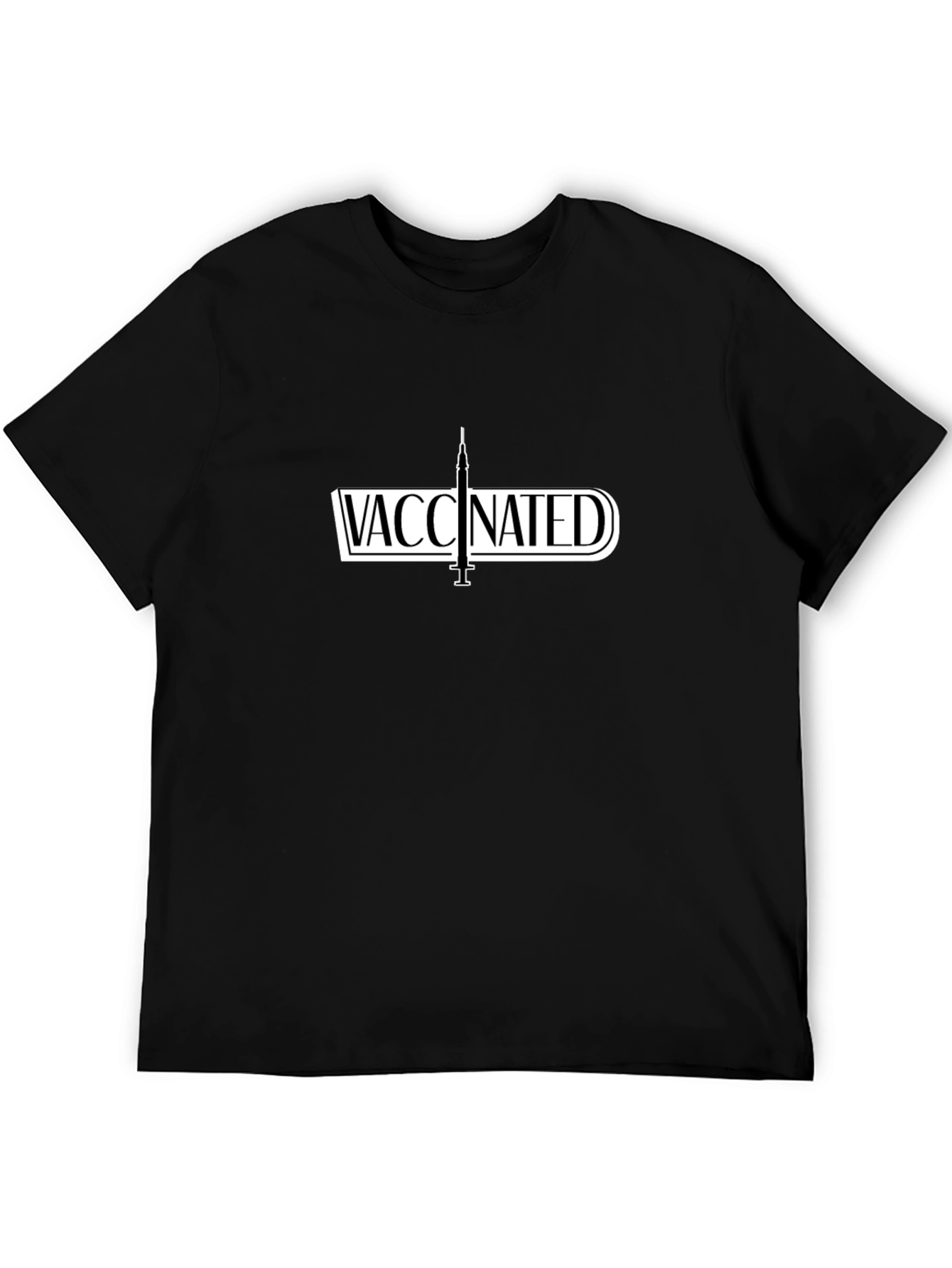 Vaccinated Tee - Stay Safe Stay Stylish