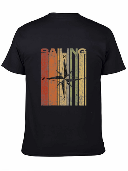 Retro Sailing Compass T-Shirt