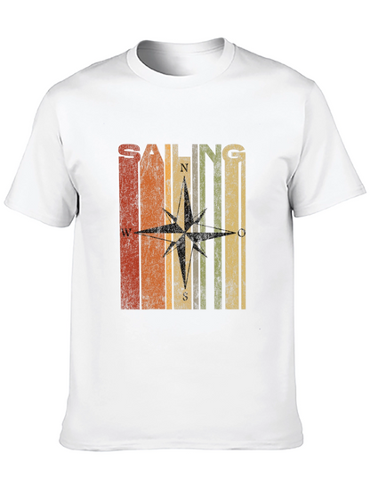 Retro Sailing Compass T-Shirt