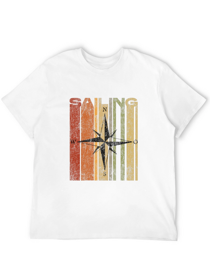 Retro Sailing Compass T-Shirt