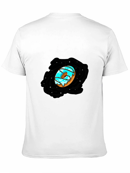 Donut Galaxy Black T-Shirt
