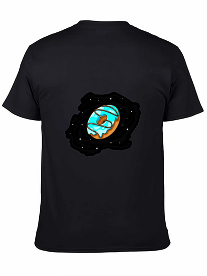 Donut Galaxy Black T-Shirt
