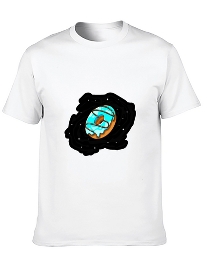 Donut Galaxy Black T-Shirt
