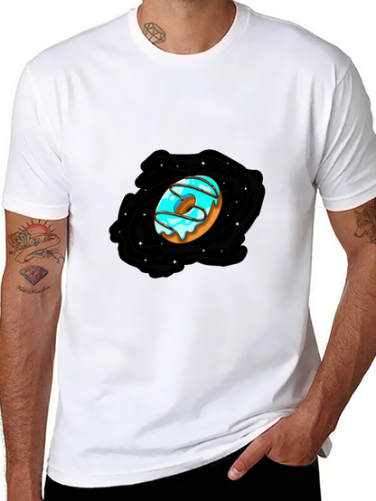 Donut Galaxy Black T-Shirt