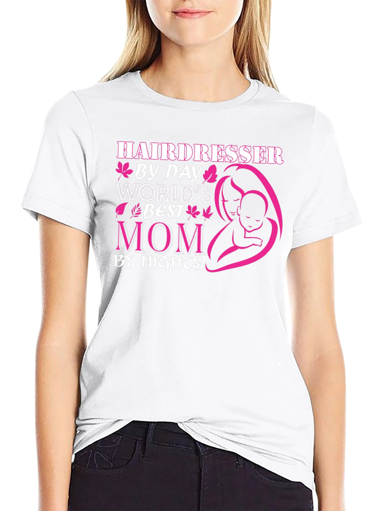 Hairdresser Mom Graphic T-Shirt - Mothers Day Gift