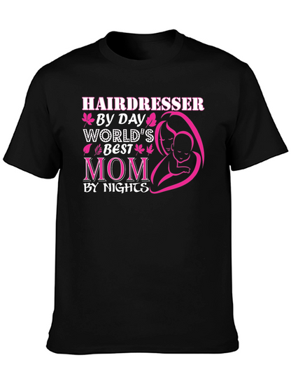 Hairdresser Mom Graphic T-Shirt - Mothers Day Gift