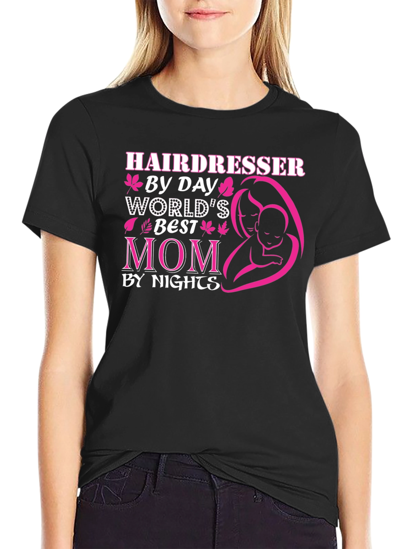 Hairdresser Mom Graphic T-Shirt - Mothers Day Gift