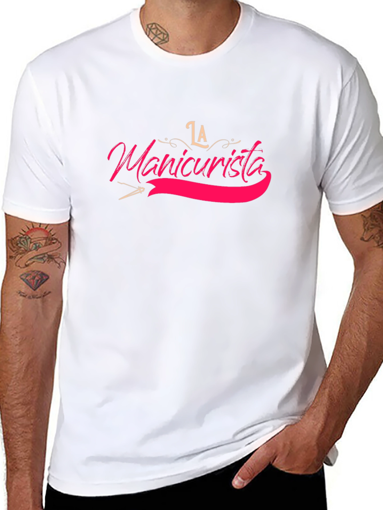 La Manicurista Black T-Shirt