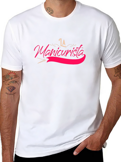La Manicurista Black T-Shirt
