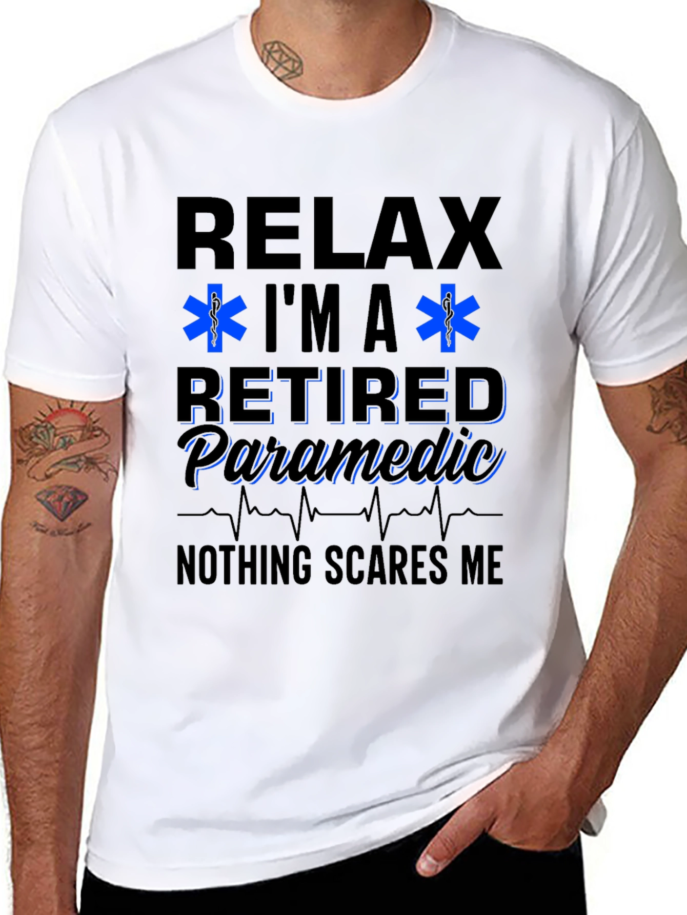 Relax Im a Retired Paramedic T-Shirt