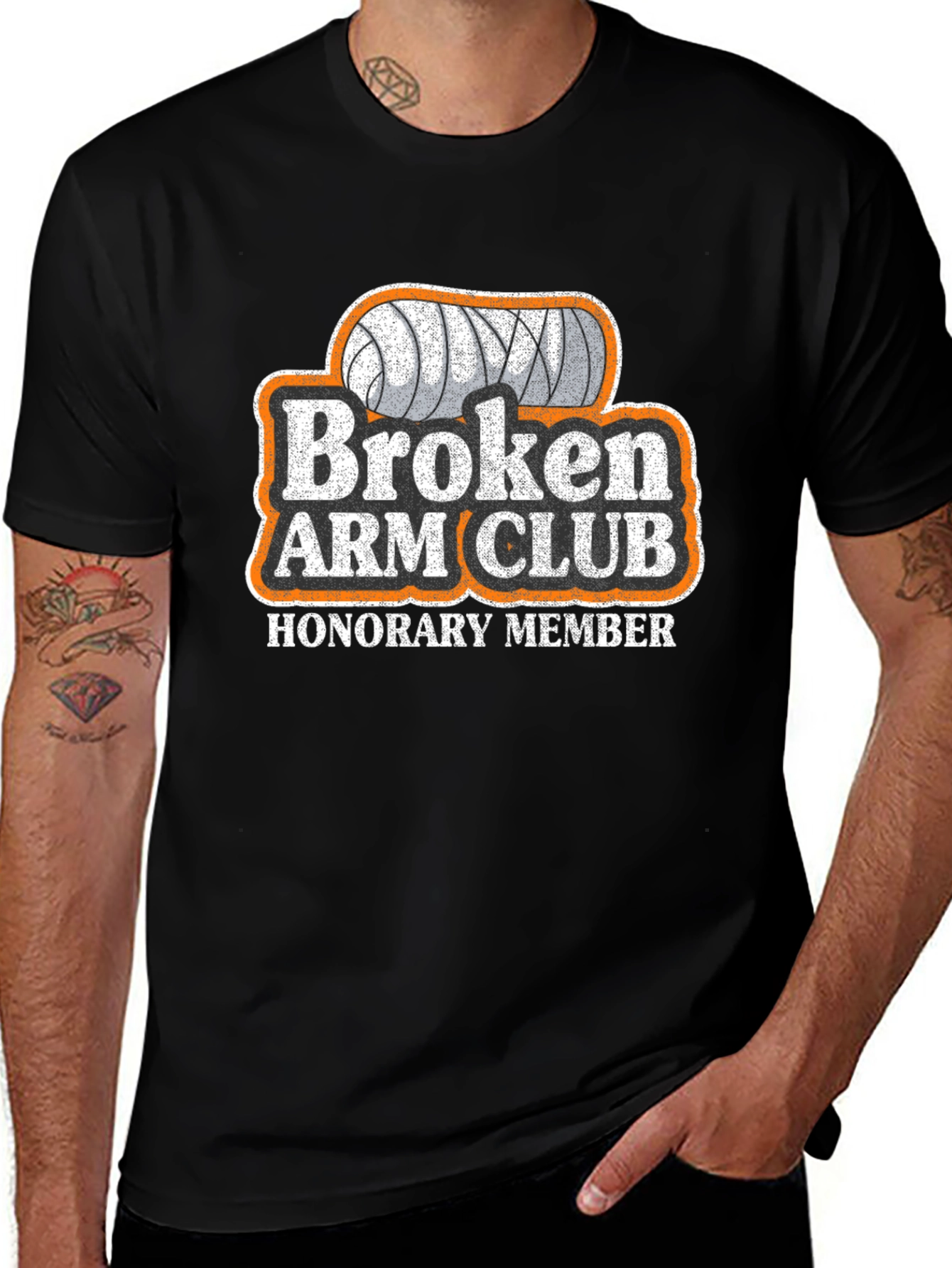 Broken Arm Club Honorary Member Graphic T-Shirt