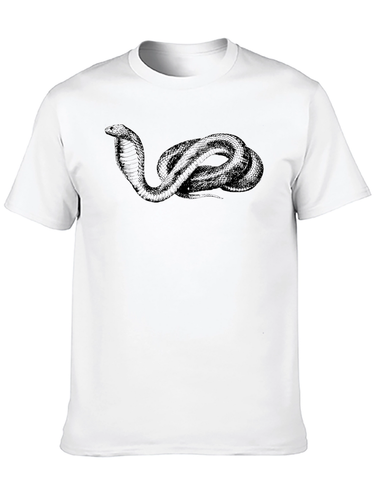 Cobra Graphic Tee - Stylish Snake Design