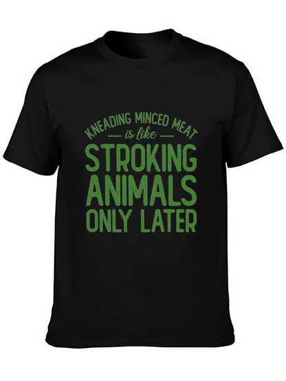 Kneading Minced Meat Graphic T-Shirt