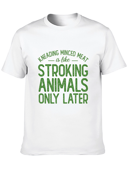 Kneading Minced Meat Graphic T-Shirt