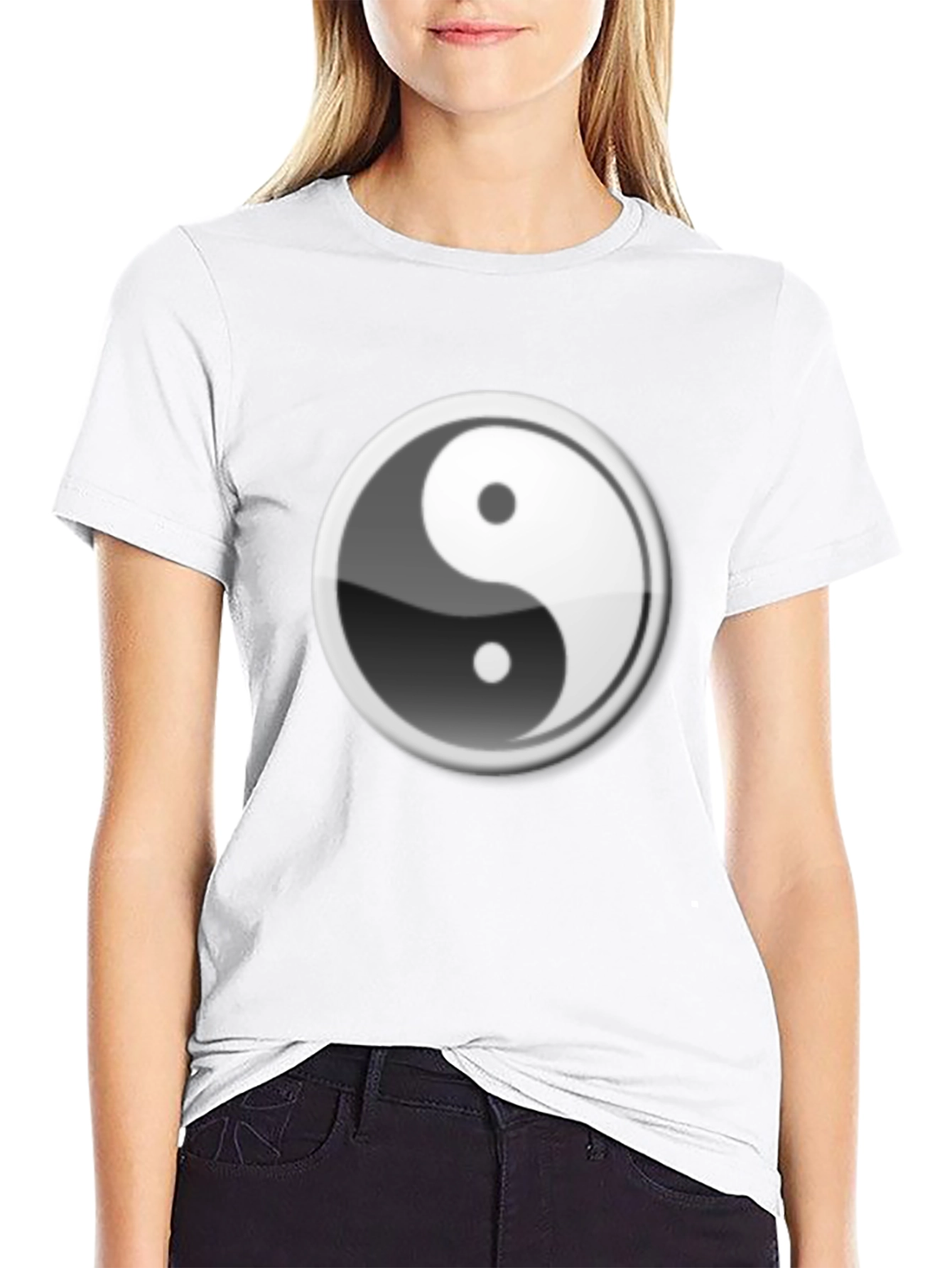Yin Yang Graphic Tee - Classic Balance