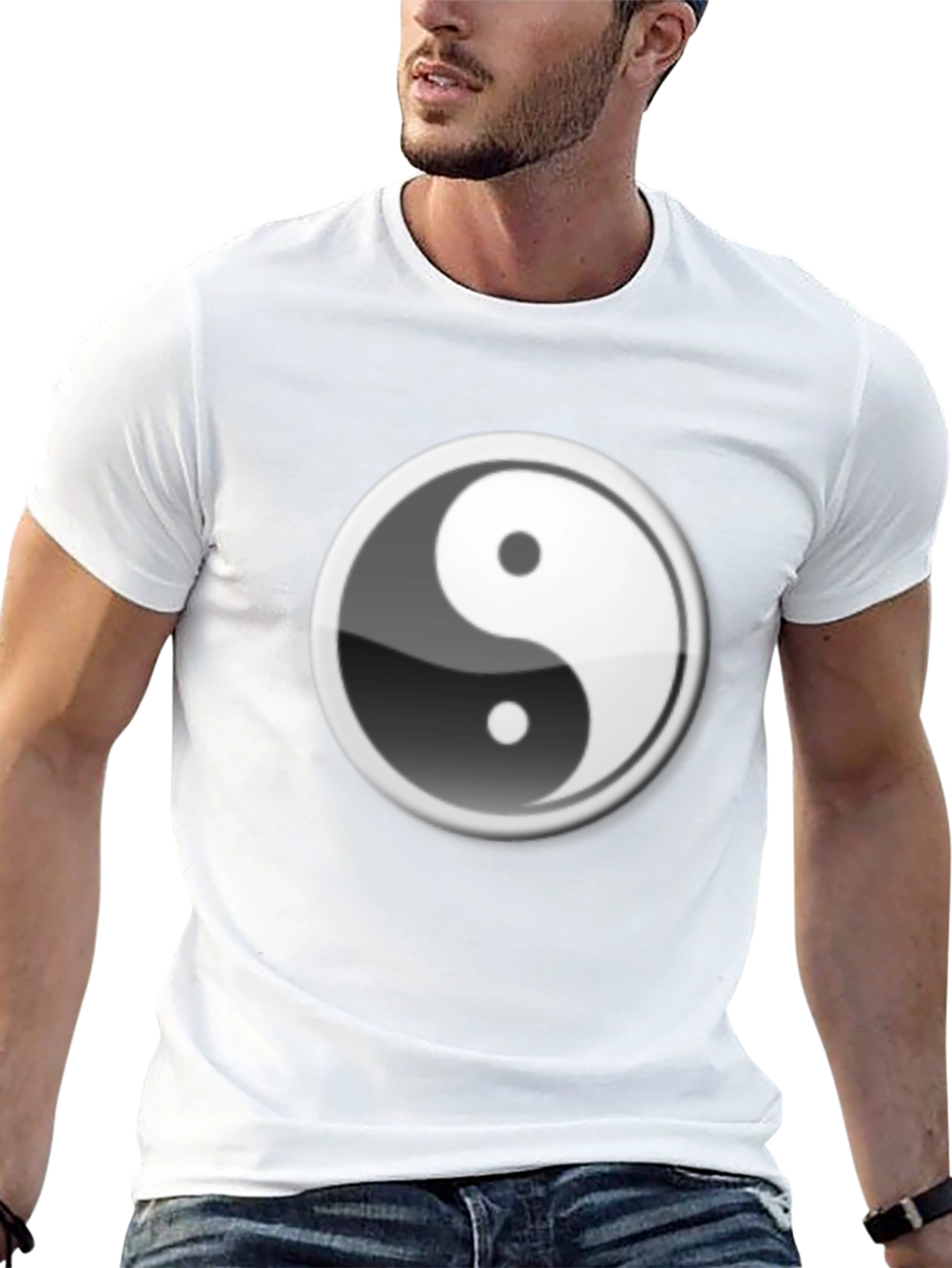Yin Yang Graphic Tee - Classic Balance