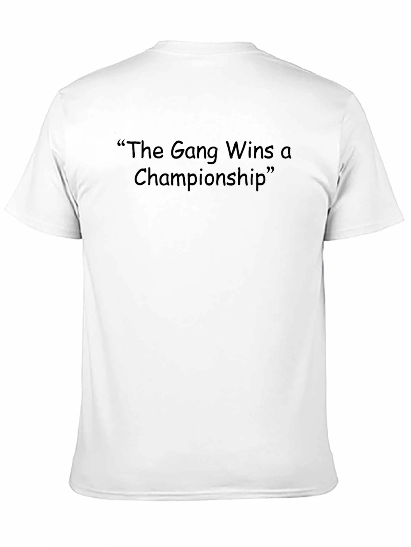 The Gang Wins a Championship Black T-Shirt
