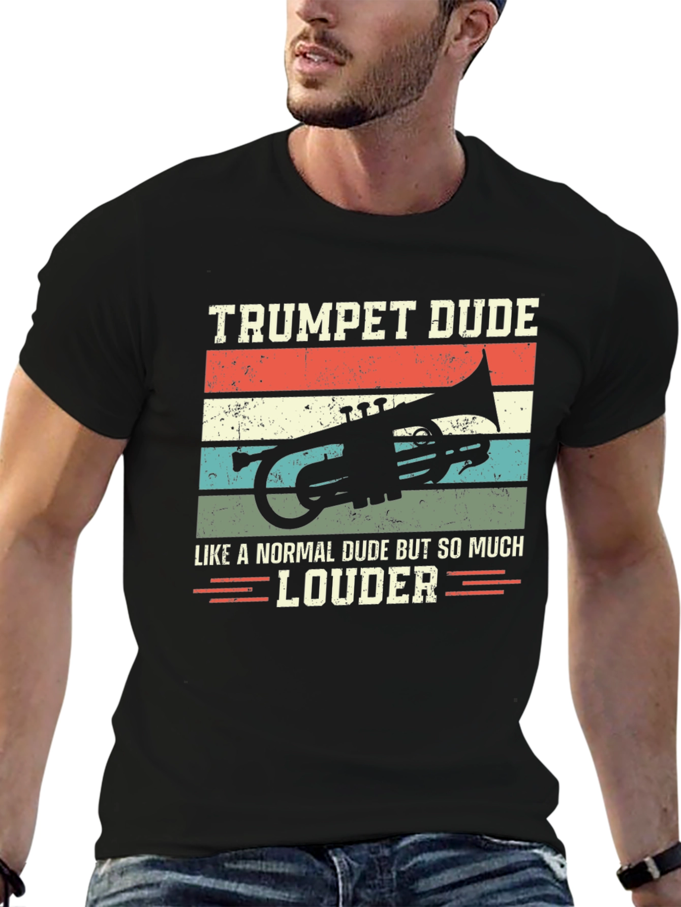 Trumpet Dude Graphic T-Shirt