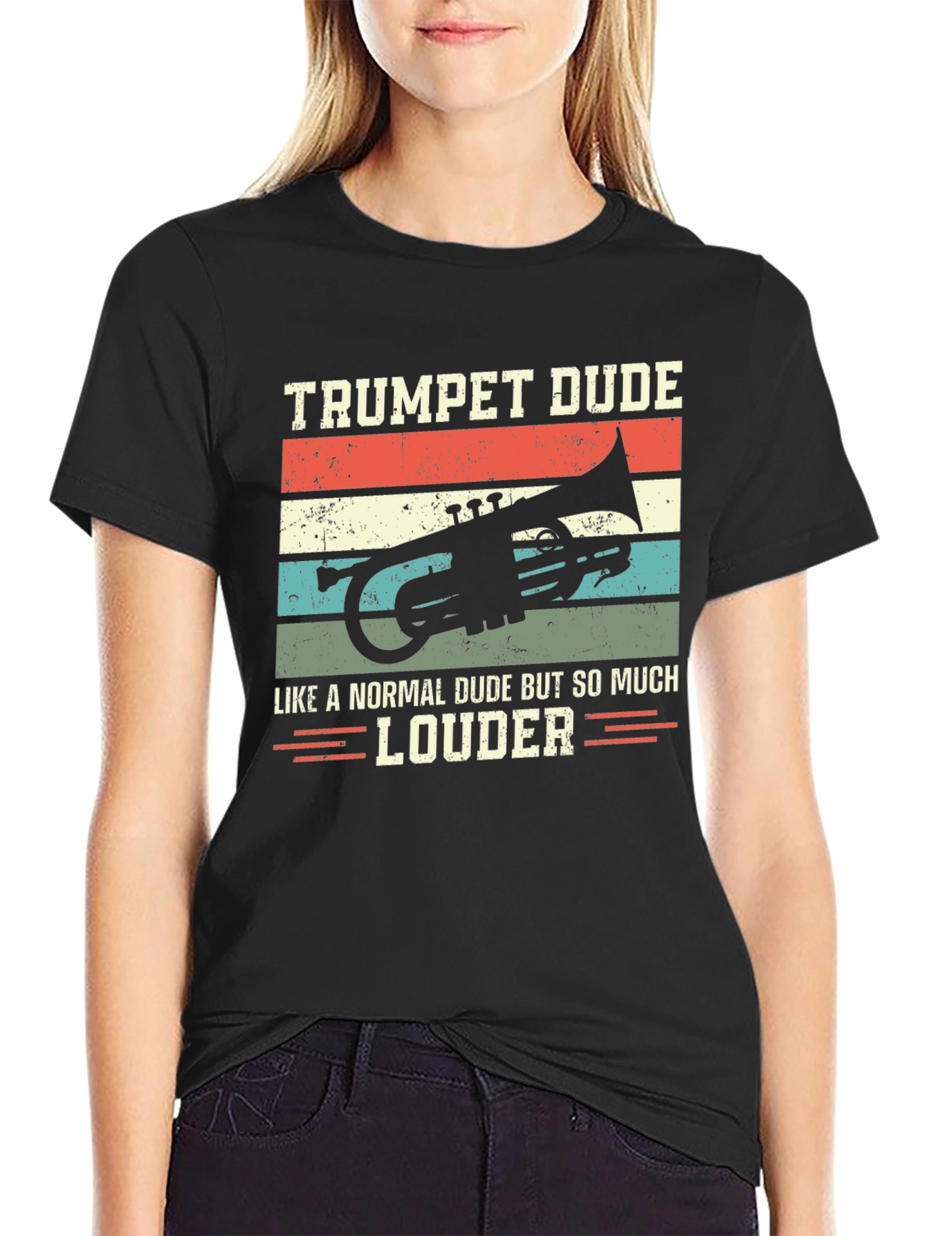 Trumpet Dude Graphic T-Shirt