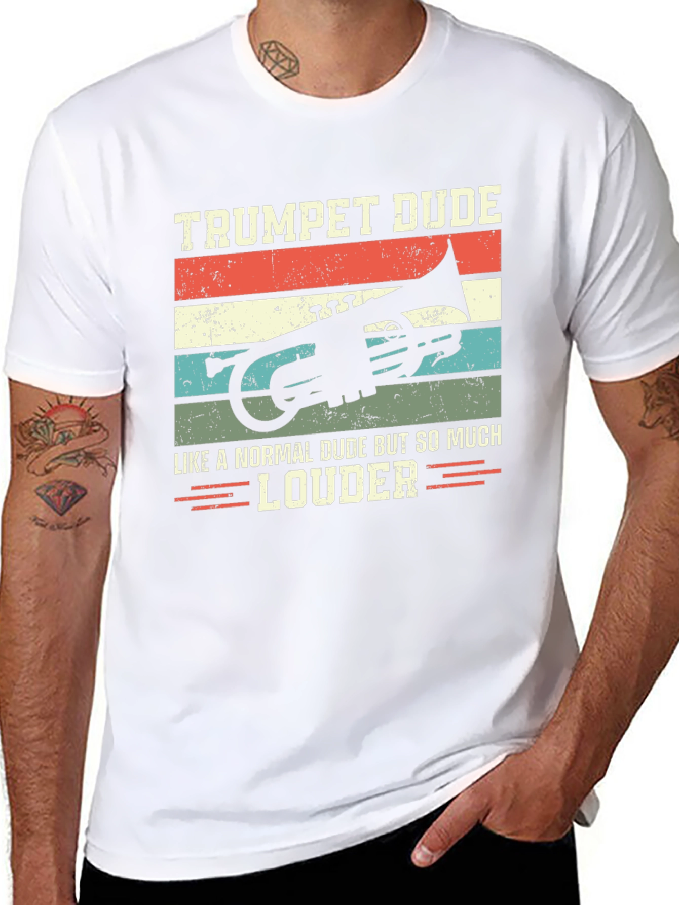 Trumpet Dude Graphic T-Shirt