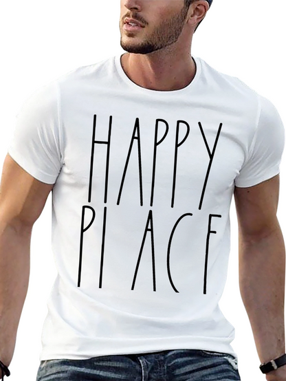 Happy Place Graphic Tee - Casual Comfort