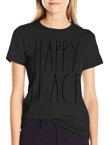Happy Place Graphic Tee - Casual Comfort