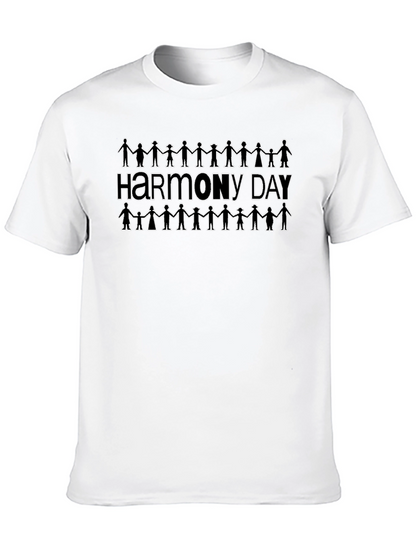Harmony Day Graphic Print T-Shirt
