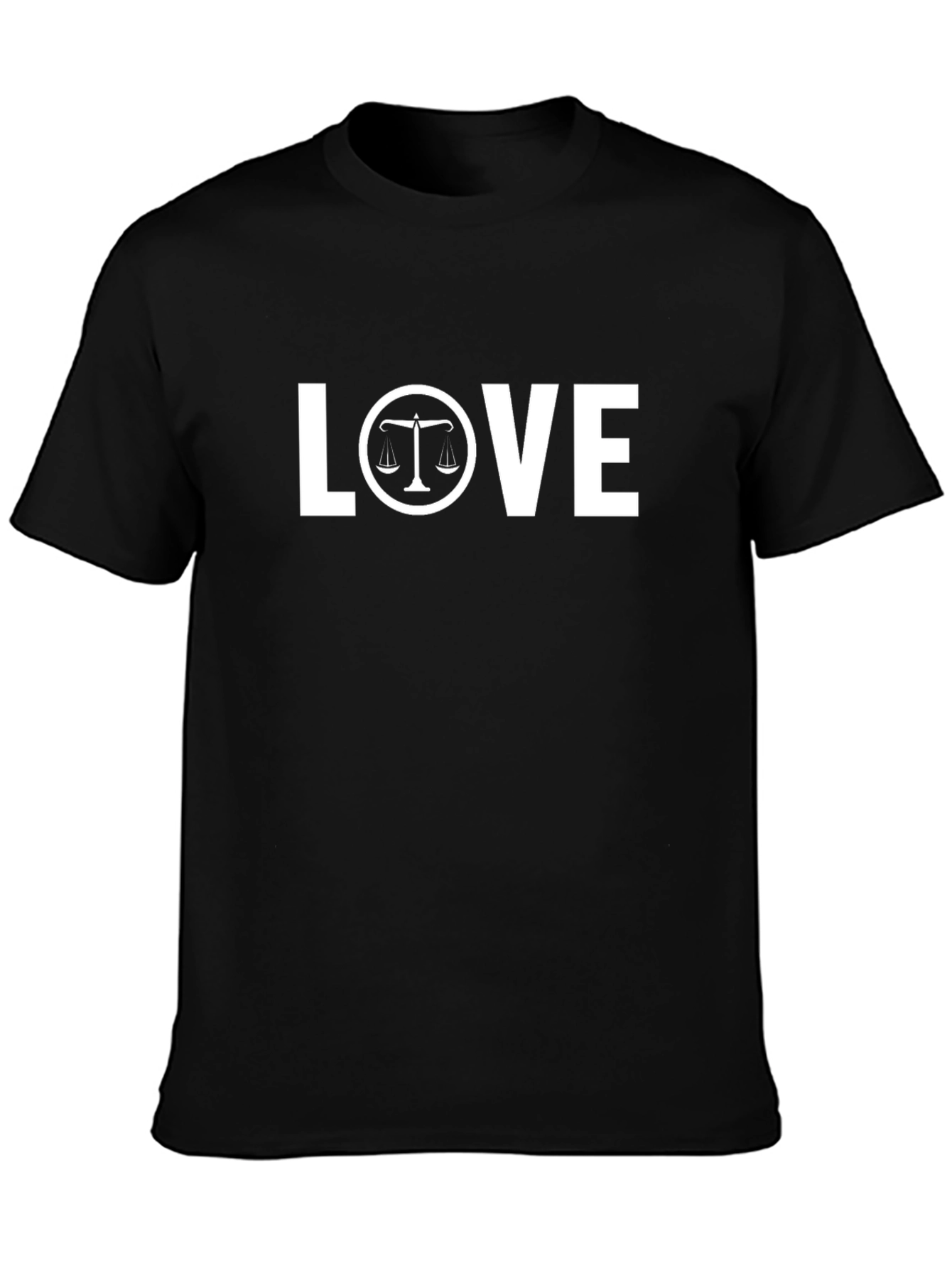 Lawyer LOVE T-Shirt - Scales of Justice Design